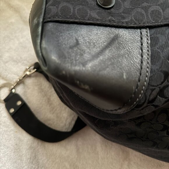 COACH Voyage Signature Cabin Duffle Bag - Picture 6 of 8